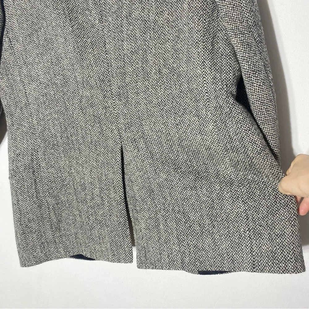 Vintage Harris Tweed Grey Wool Blazer Suit Jacket 44L - Picture 11 of 15